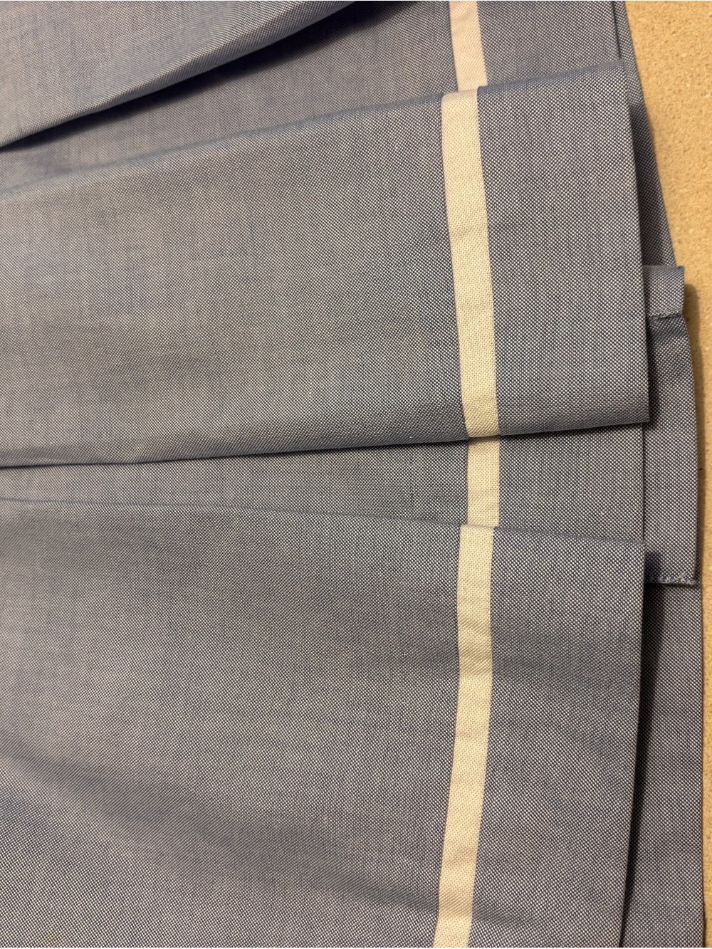 Brooks Brothers Light Blue A-Line Pleated Skirt - Picture 3 of 11